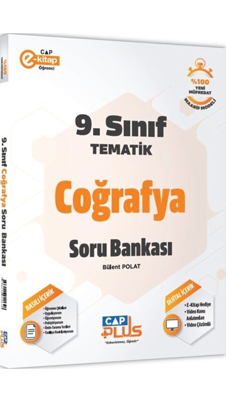 ÇAP 09.SINIF PLUS S.B. TEMATİK COĞRAFYA - 2025-26