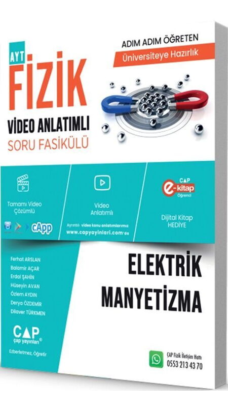 ÜNİV. HAZ FİZİK KA-SB ELEKTRİK MANYETİZMA- 2025-26