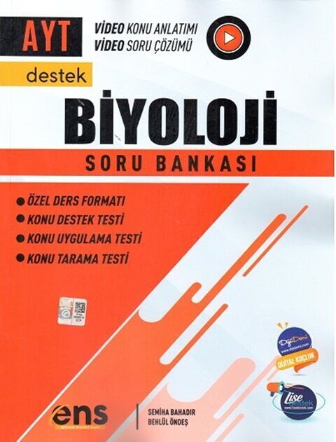 *ENS DESTEK YKS AYT S.B. BİYOLOJİ - 2024-25