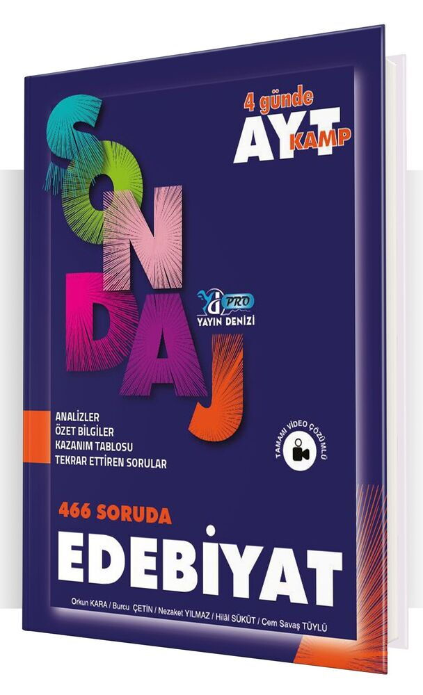 SONDAJ YKS AYT KAMP T.DİLİ EDEBİYATI - 2022