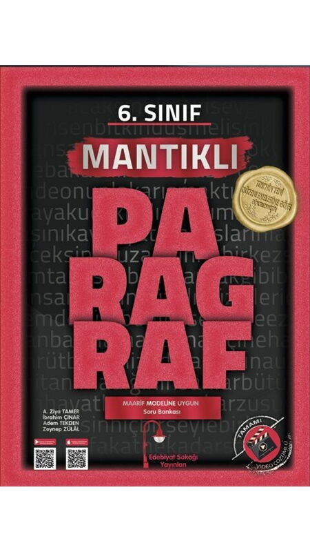 E.SOKAĞI 6.SINIF MANTIKLI S.B. PARAGRAF - 25-26