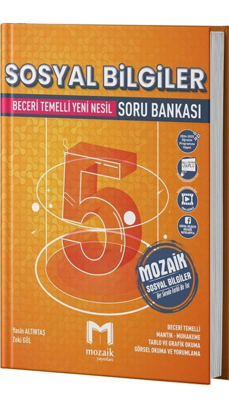 5.SINIF MOZAİK S.B. SOSYAL BİLGİLER - 2025-26