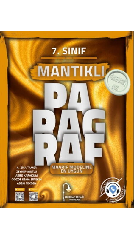 E.SOKAĞI 7.SINIF MANTIKLI S.B. PARAGRAF - 25-26