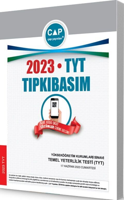 ÇAP TYT TIPKI BASIM 2023