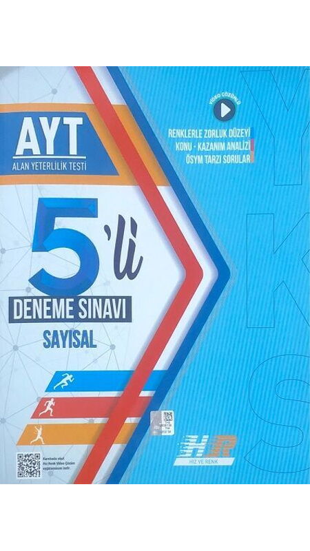 YKS AYT HIZ ve RENK DENEME 5Lİ SY VİDEO - 25-26