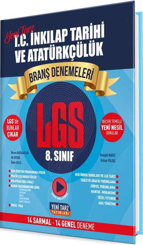 8.SINIF YENİ TARZ DENEME İNKİLAP TARİHİ - 2024-25