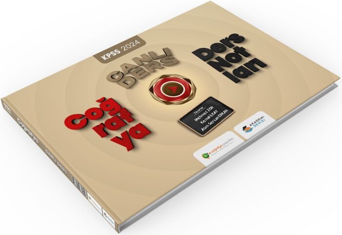 KPSS CANLI DERS NOTLARI S.B. COĞRAFYA - 2024