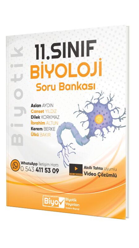 BİYOTİK 11.SINIF SORU BANKASI BİYOLOJİ - 2025-26