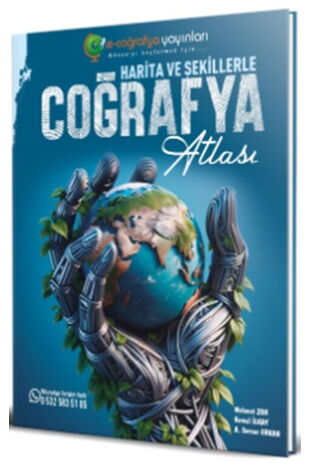 E-COĞRAFYA HARİTA VE ŞKLLERLE COĞR.ATLASI - 24-25