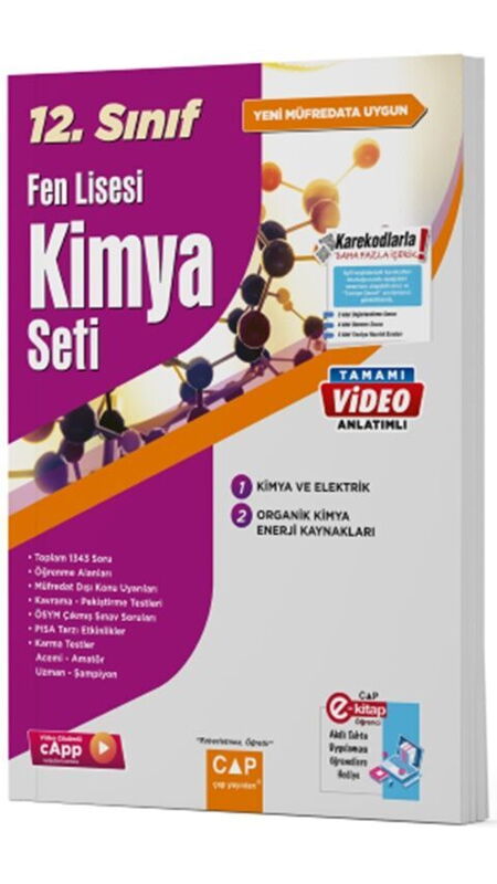12.SINIF SET FEN LİSESİ KİMYA - 2025-26