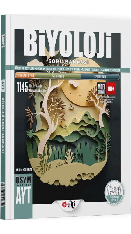 ULTİ YKS AYT SORU BANKASI BİYOLOJİ - 2025-26