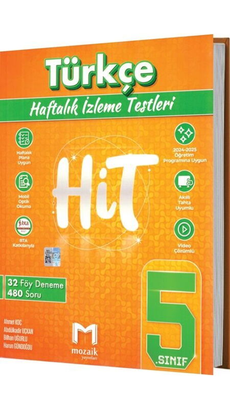 5.SINIF MOZAİK HİT 32 Lİ DENEME TÜRKÇE - 25-26