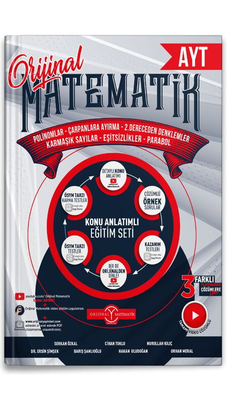 ORİJİNAL YKS AYT KA.SB. POL.ÇARP. 2 DRC - 25-26
