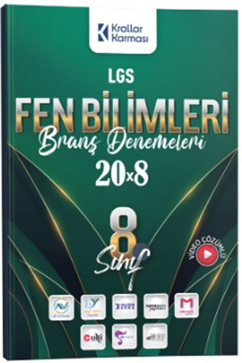 KRALLAR KARMASI 8.SINIF 20*8 DENEME FEN BİLM - 24