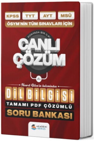 *TYT AYT ALES KPSS DGS DİL BİLGİSİ -SB-2024