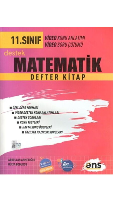 ENS 11.SINIF DEFTER KİTAP MATEMATİK - 2025-26