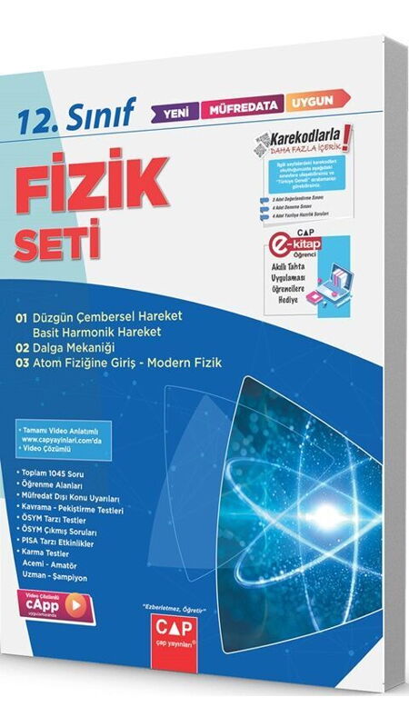 12.SINIF SET ANADOLU FİZİK - 2025-26