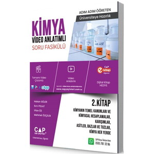 ÜNİV. HAZ KİMYA KA-SB BİLİMİ 2.KİTAP - 2025-26 #2