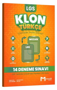 *8.SINIF MOZAİK KLON DENEME TÜRKÇE - 2025 #1