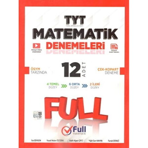 FULL TYT DENEME 12*40 MATEMATİK - 2024-25 #2