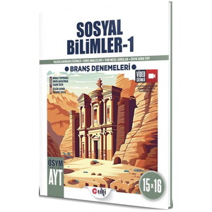 ULTİ YKS AYT DENEME SOSYAL BİLİMLER-1 -2024-25 #2