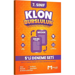 7.SINIF MOZAİK KLON 5 Lİ DENEME SETİ - 2025 #2