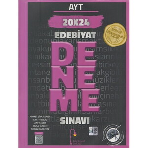 E.SOKAĞI YKS AYT 20*24 DENEME EDEBİYAT-2024 #2