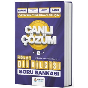 *KPSS CANLI ÇÖZÜM KOLAY TYT AYT DİL BİLGİSİ - 2024 #2