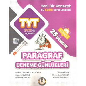 SÜRE TYT 25 Lİ DENEME PARAGRAF - 2025-26 #2
