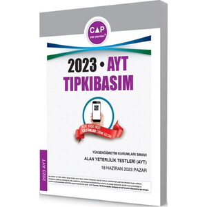 ÇAP YKS AYT TIPKI BASIM 2023 #2
