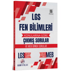 ALAN LGS ÇIKMIŞ SORULAR FEN BİLİM. - 2025 #2