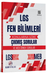 ALAN LGS ÇIKMIŞ SORULAR FEN BİLİM. - 2025 #1