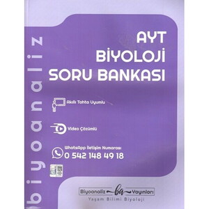 BİYOANALİZ YKS AYT S.B. BİYOLOJİ - 2025-26 #2