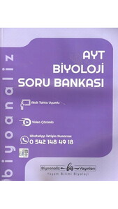 BİYOANALİZ YKS AYT S.B. BİYOLOJİ - 2025-26 #1