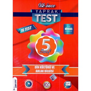 İLKÖNCE 05.SINIF YAPRAK TEST DİN KÜLTÜRÜ - 2024-25 #2