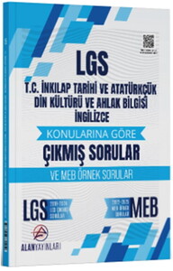 ALAN LGS ÇIKMIŞ SORULAR DİN-İNK-İNGİLİZCE-2025 #1