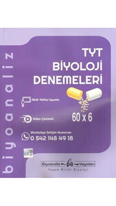 BİYOANALİZ TYT DENEME BİYOLOJİ - 2025-26 #1