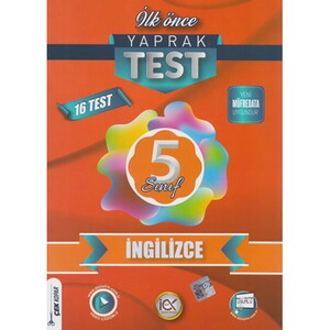 İLKÖNCE 05.SINIF YAPRAK TEST İNGİLİZCE - 2024-25 #2