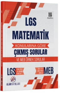 ALAN LGS ÇIKMIŞ SORULAR MATEMATİK - 2025 #1