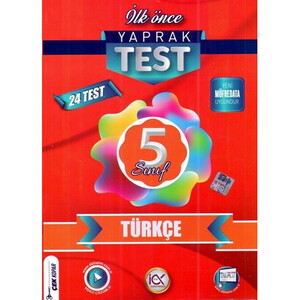 İLKÖNCE 05.SINIF YAPRAK TEST TÜRKÇE - 2024-25 #2