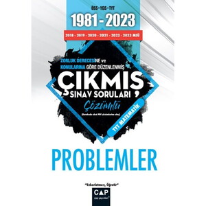 ÜNİV. HAZ ÇIKMIŞ SORULAR PROBLEMLER 1981-2023 #2