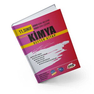 ENS 11.SINIF DEFTER KİTAP KİMYA - 2025-26 #2