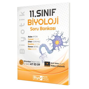 BİYOTİK 11.SINIF SORU BANKASI BİYOLOJİ - 2025-26 #2