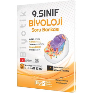 BİYOTİK 09.SINIF SORU BANKASI BİYOLOJİ - 2025-26 #2