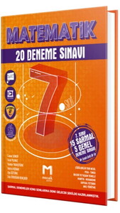 7.SINIF MOZAİK DENEME 20Lİ MATEMATİK - 2024-25 #1