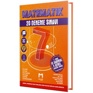 7.SINIF MOZAİK DENEME 20Lİ MATEMATİK - 2024-25 #2