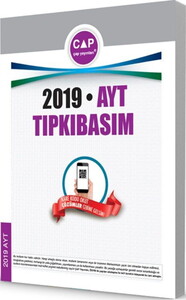 ÇAP YKS AYT TIPKI BASIM 2019 #2