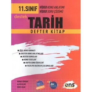 ENS 11.SINIF DEFTER KİTAP TARİH - 2025-26 #2