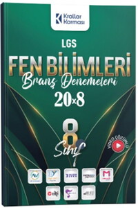 KRALLAR KARMASI 8.SINIF 20*8 DENEME FEN BİLM - 24 #1